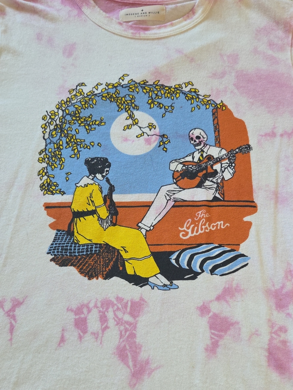 imogene + willie x Gibson "The Gibson Story" Tee Medium
